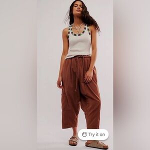 Free People Kahlani harem pull on pants